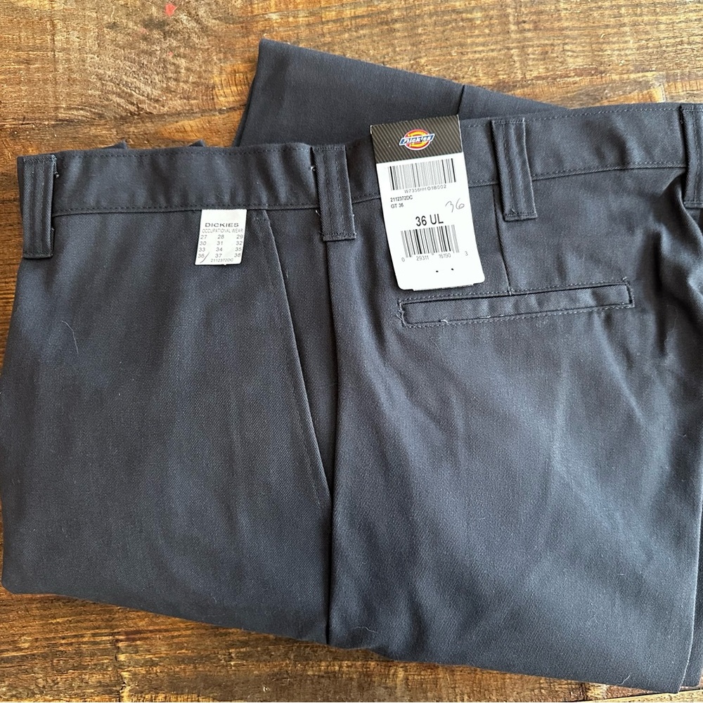 COPY - New with tags Dickies Gray 36”x36” Work Pants